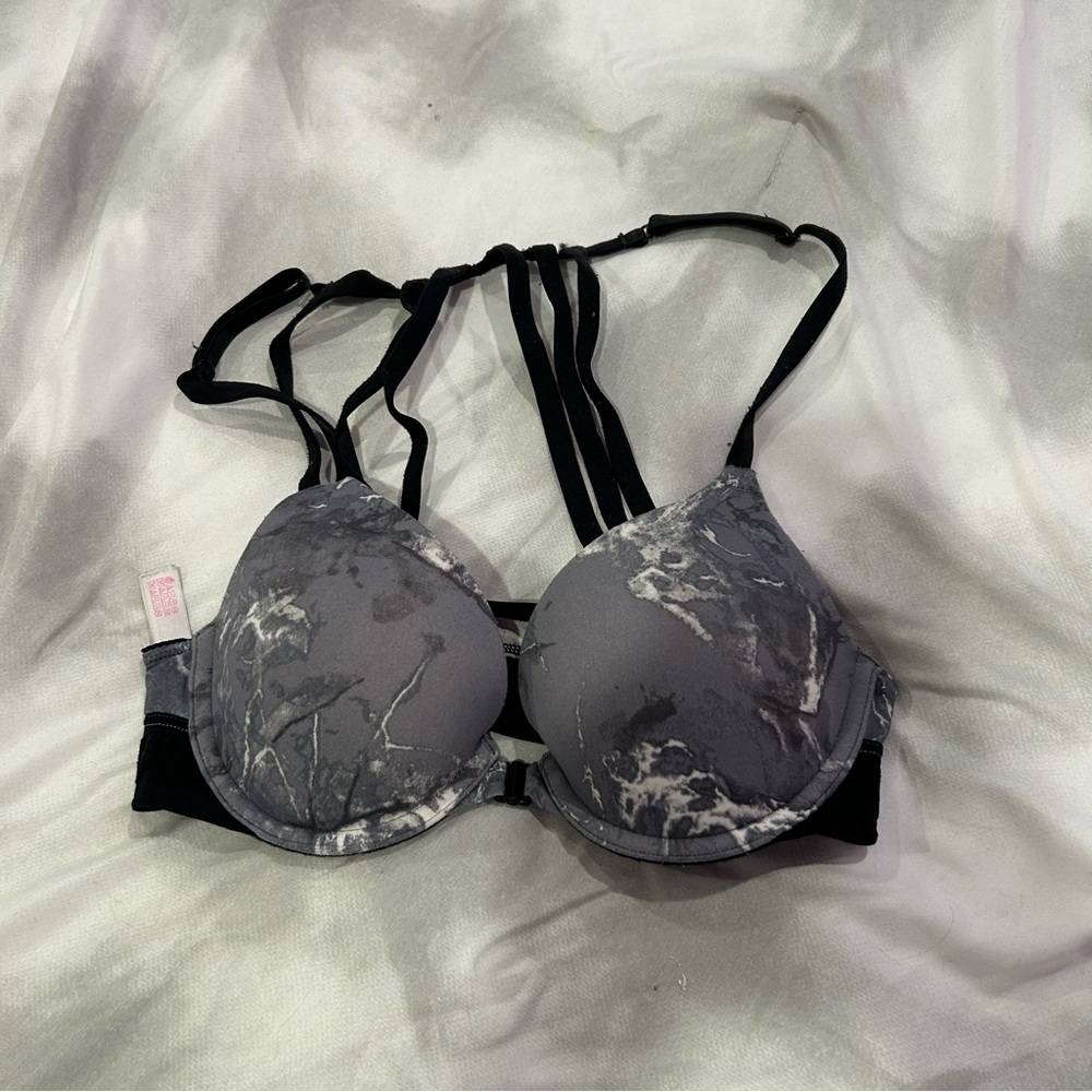 Pink bra